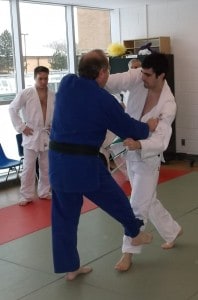 The martial art of Judo